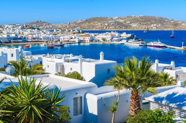 ISLAS GRIEGAS EN FERRY ATENAS, SANTORINI Y MYKONOS